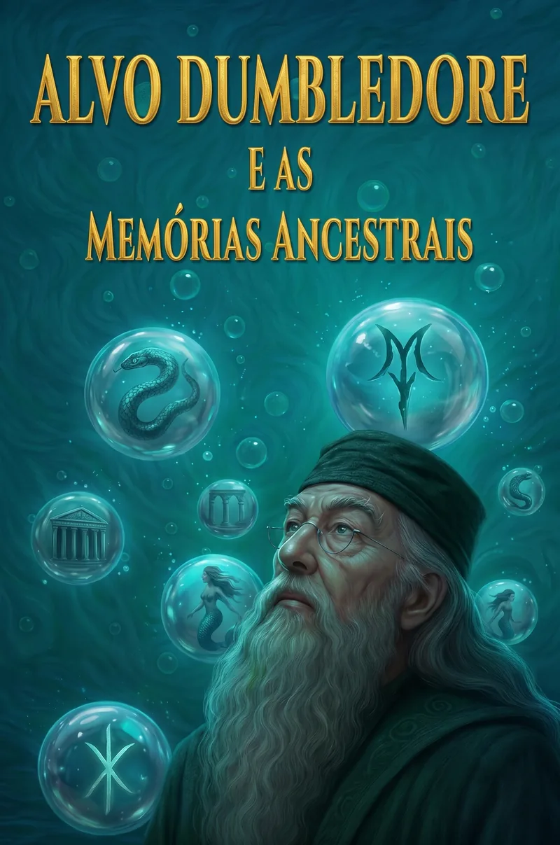 Capa oficial de Alvo Dumbledore e as Memórias Ancestrais