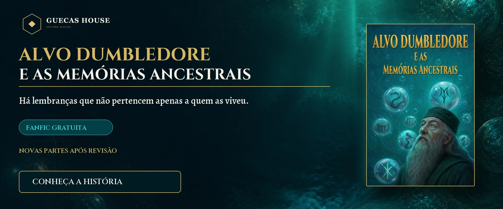 Alvo Dumbledore e as Memórias Ancestrais, fanfic gratuita